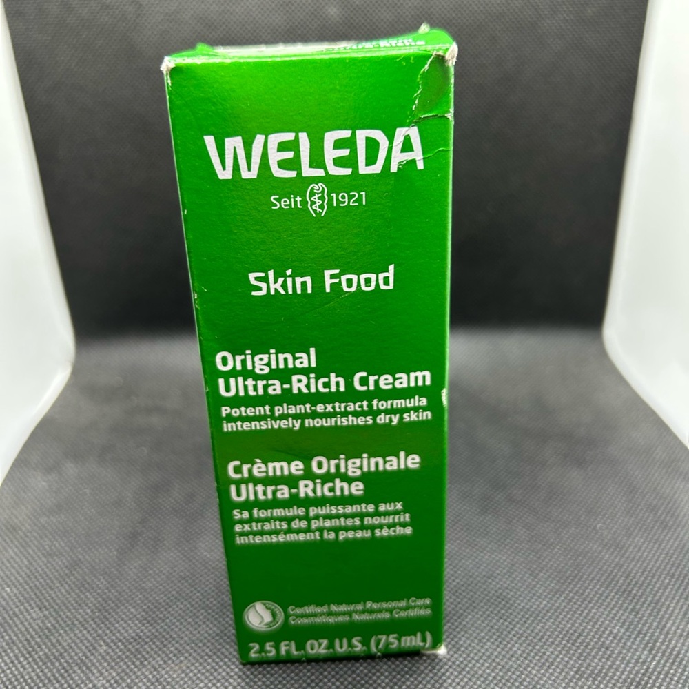 Weleda Skin Food ORIGINAL ULTRA-RICH CREAM 2.5 fl oz Plant Extract 10/2026